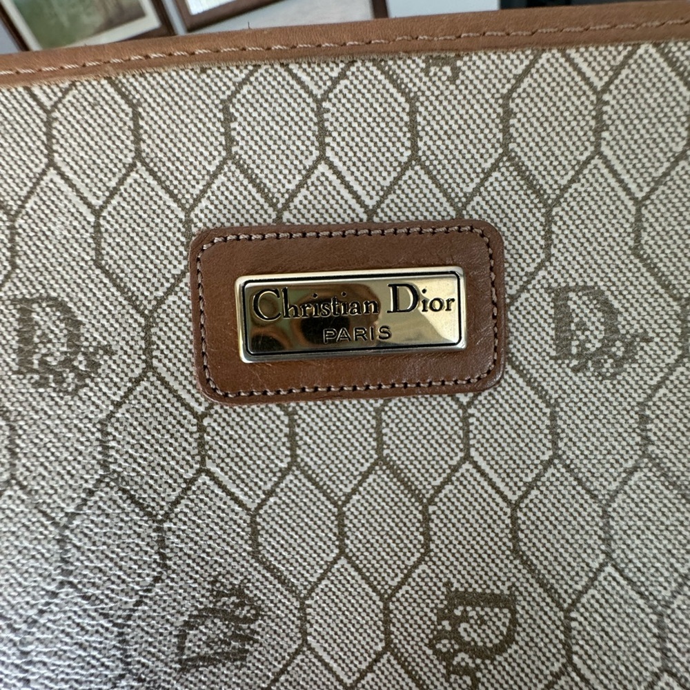 Authentic Dior vintage large pouch/clutch bag - Picture 7 of 10